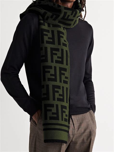 fendi intarsia scarf|fendi scarf cheap.